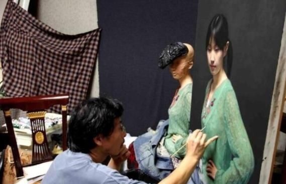 水中少女@日本画家的“水中少女”有多变态放大十倍后,细节决定成败