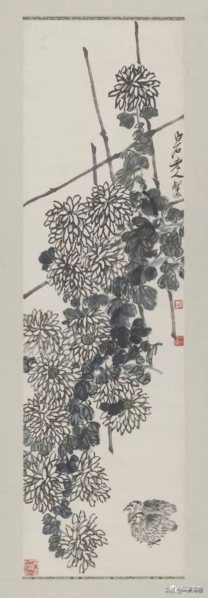 白石老人|赋梅兰竹菊松以新意——齐白石笔下的梅兰竹菊松