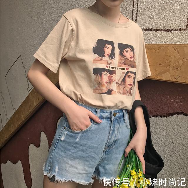 t恤|女人无论多大别穿的太老,这9款上衣大方优雅又时髦