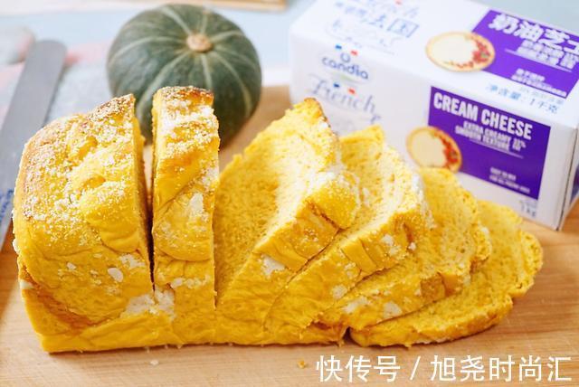 吐司|贝贝南瓜香甜软糯，做成吐司馅料好吃到爆，这食谱已被千人收藏了