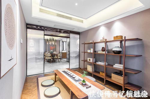 横厅|看完她家才知,没有红木与雕花的现代新中式,依然可以美到极致!