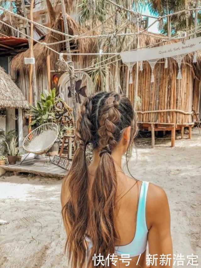 波希米亚 美丽无死角的女孩,都把发型换成了这些样子