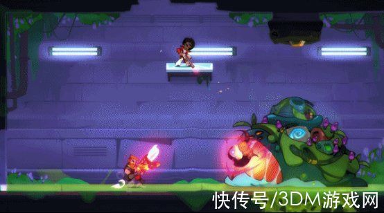 德里克|2D平台射击游戏《Blast Brigade》即将登陆PC及主机平台