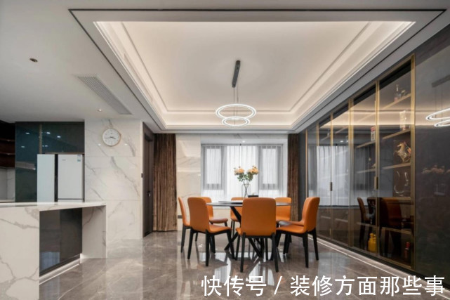 伸展感|236㎡大平层,黑白灰诠释极简主义