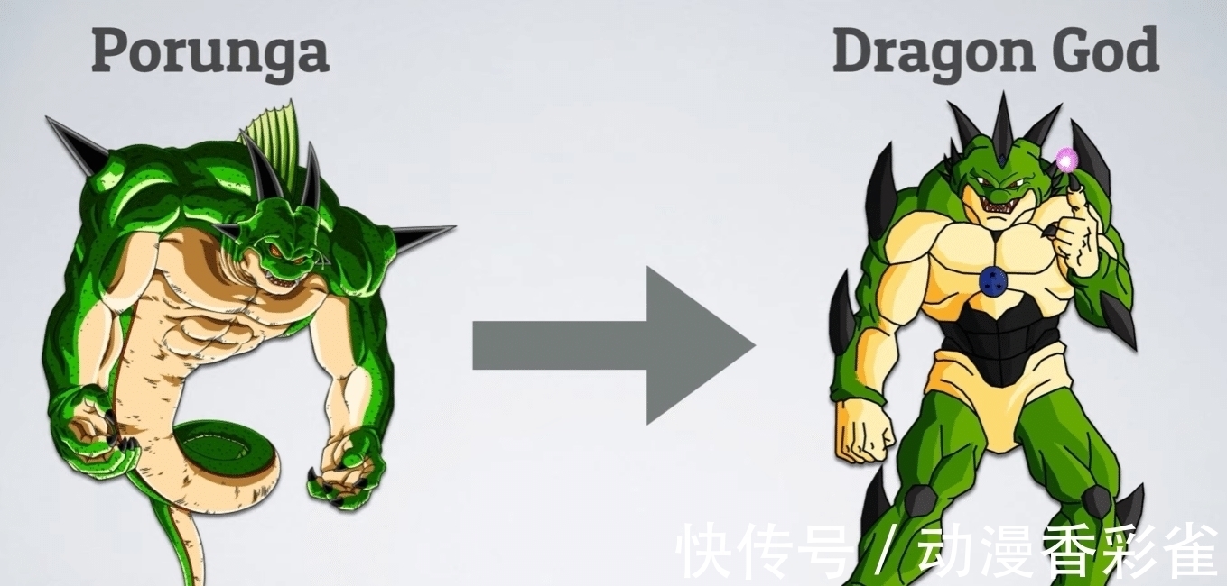 悟空|龙珠人物脑洞向形态对比:全王变成肌肉男?悟空化身超蓝天使!