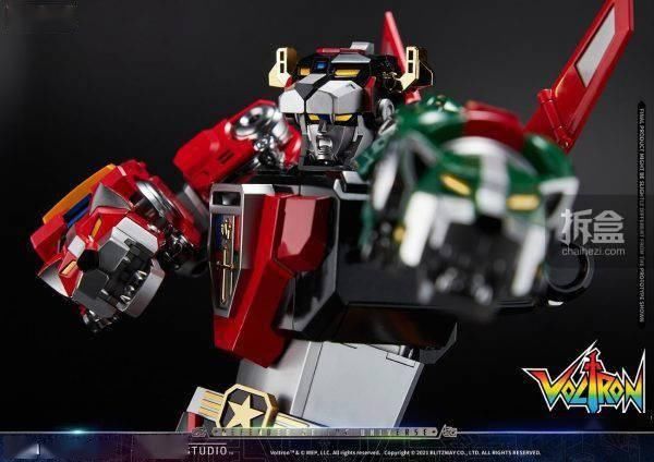 机器人|Blitzway 新品： 百兽王Voltron(战神金刚) -CARBOTIX系列可动手办（38CM高）