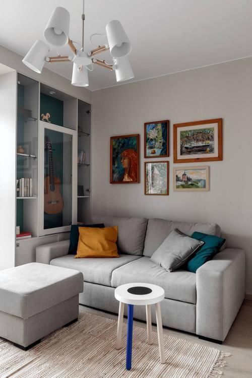 橱柜|34㎡小户型,打造房中房,每天种花养草,这样的单身生活羡慕了