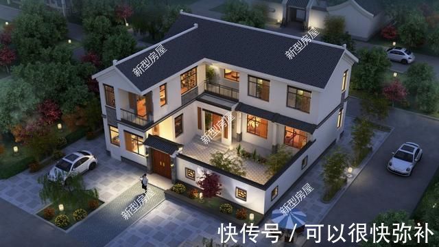 占地面积|10套中式别墅图纸分享,多少人梦寐以求的家,最后两套造价超百万