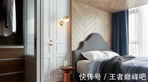 简美风|145㎡简美风，石膏线条与原木搭配的简约时尚！