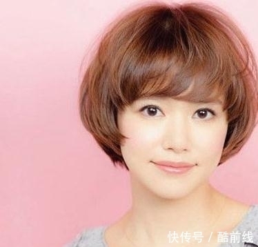 类型|40岁的圆脸适合什么类型的短发?