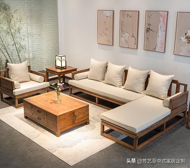 家具|一屋子新中式榆木家具，这种充满岁月沉淀的美，简直太震撼了
