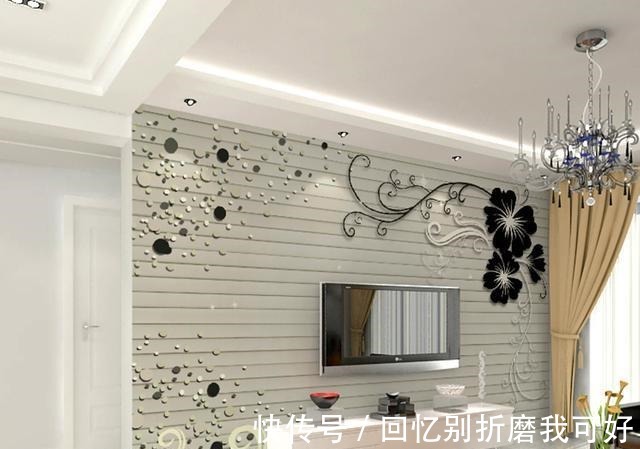 墙纸|别再花大价钱装修电视背景墙了！教你如何用几十块钱搞定！