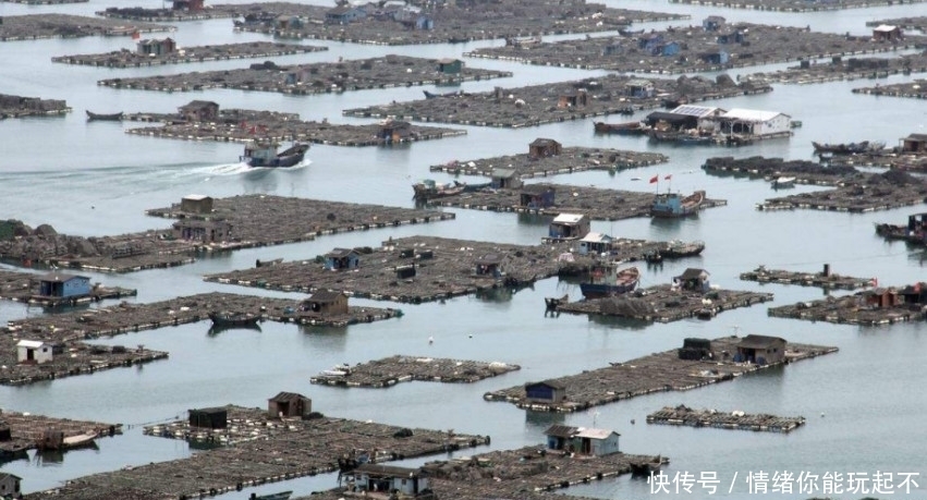 中国唯一一座“水上村庄”，房子全都浮在海上，大风大雨都刮不走