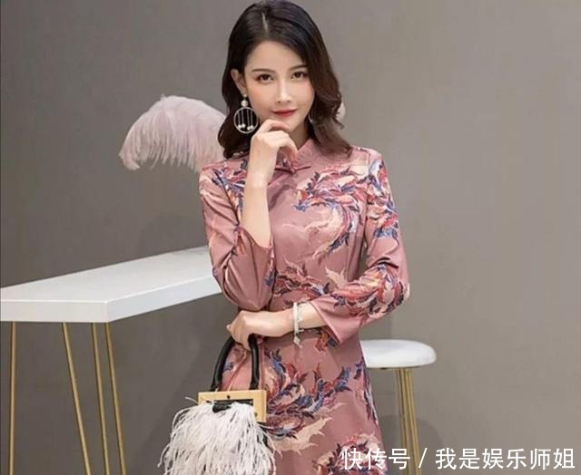 优雅|日常可穿四面弹旗袍，高雅又洋气，优雅含蓄有气质