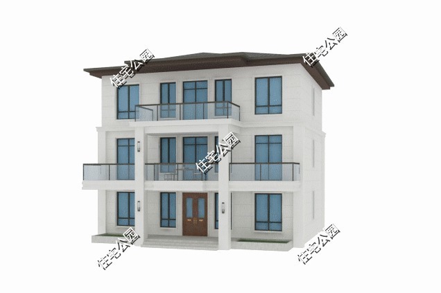 山露水|农村人多不够住？选这套三层别墅吧，9间卧室还有落地窗，超实用