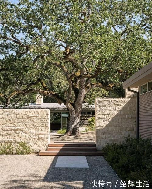 泳池|山中造个别墅,院中百年古树,庭院、壁炉、泳池,奢侈生活美如画