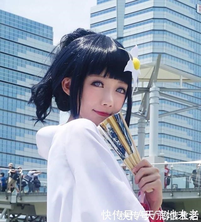 火影迷|火影忍者雏田真人版见过没第一张身材完美,第五张比本人美!