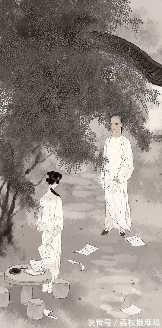 绘画#清华大学才女尧立,她笔下的插画,美到让人窒息