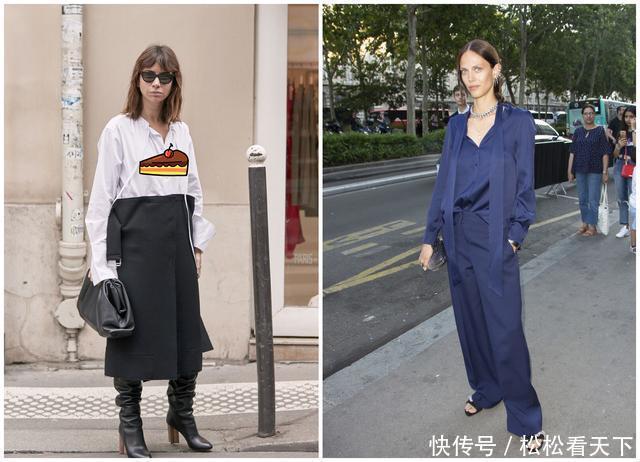 卫衣不流行了,现在时兴复古穿搭,POLO衫毛衣谁