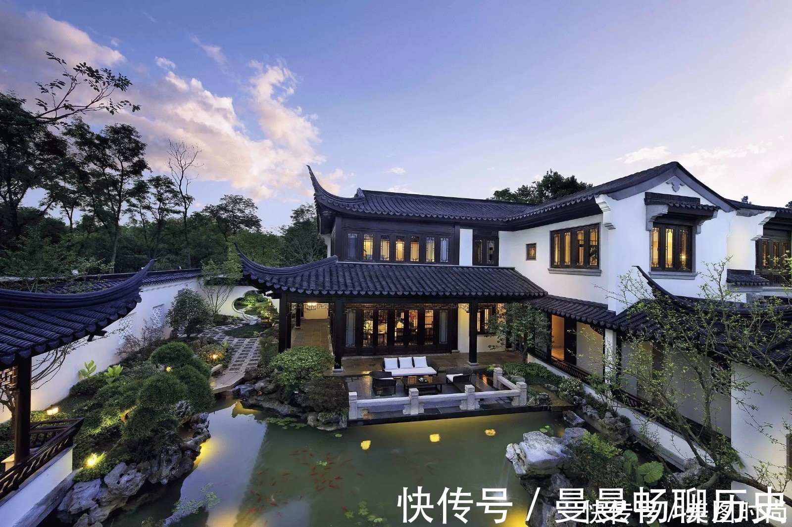 绿色植物|6招圆你中式庭院梦,有院子一定要做成中式风格,充满意境之美