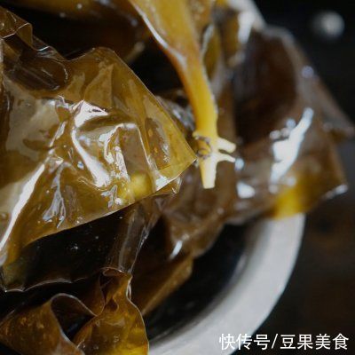 凉拌海带苗健康营养、不油不腻，一家人晚饭吃真舒服