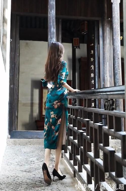 旗袍 背影看上去很美的旗袍,独一无二的熟女魅力
