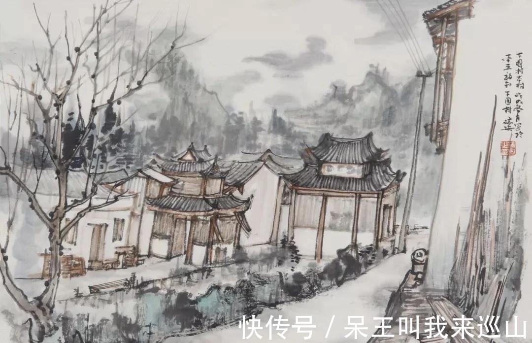 美术家协会|写生的朴拙与创作的梦幻｜沈瑞安山水画