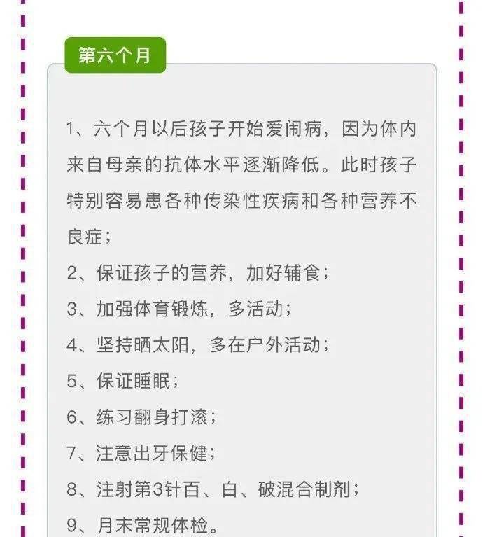 孩子应该睡多久才好?要给他吃多少?这份0-12月注意事项清单收好！