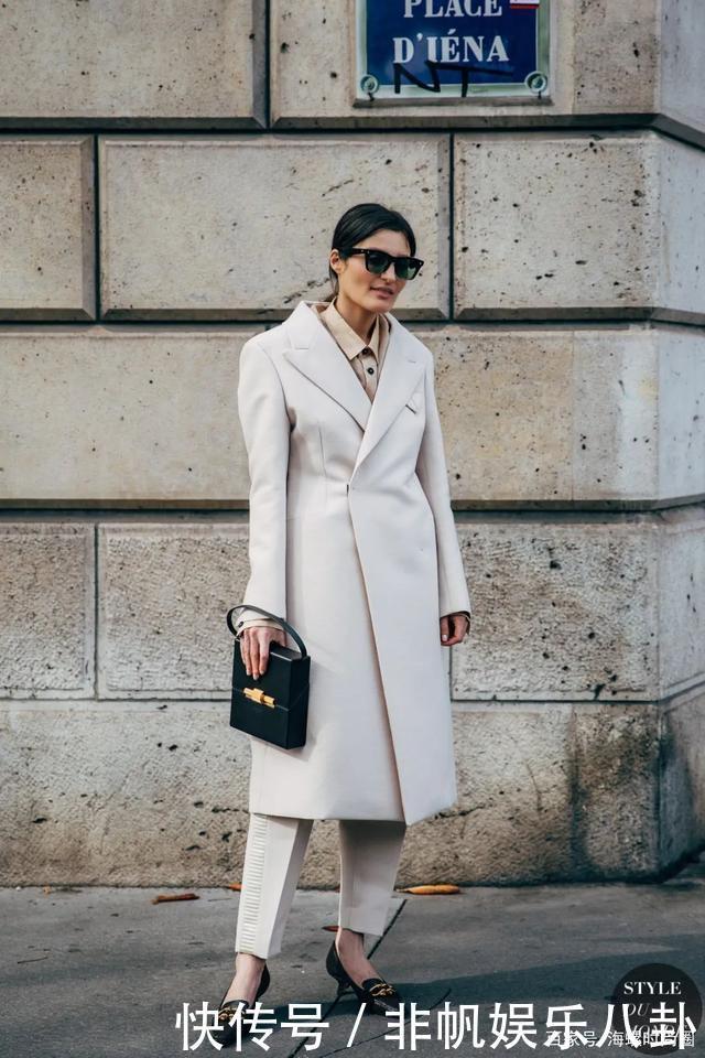 大衣,还是白色最气质!