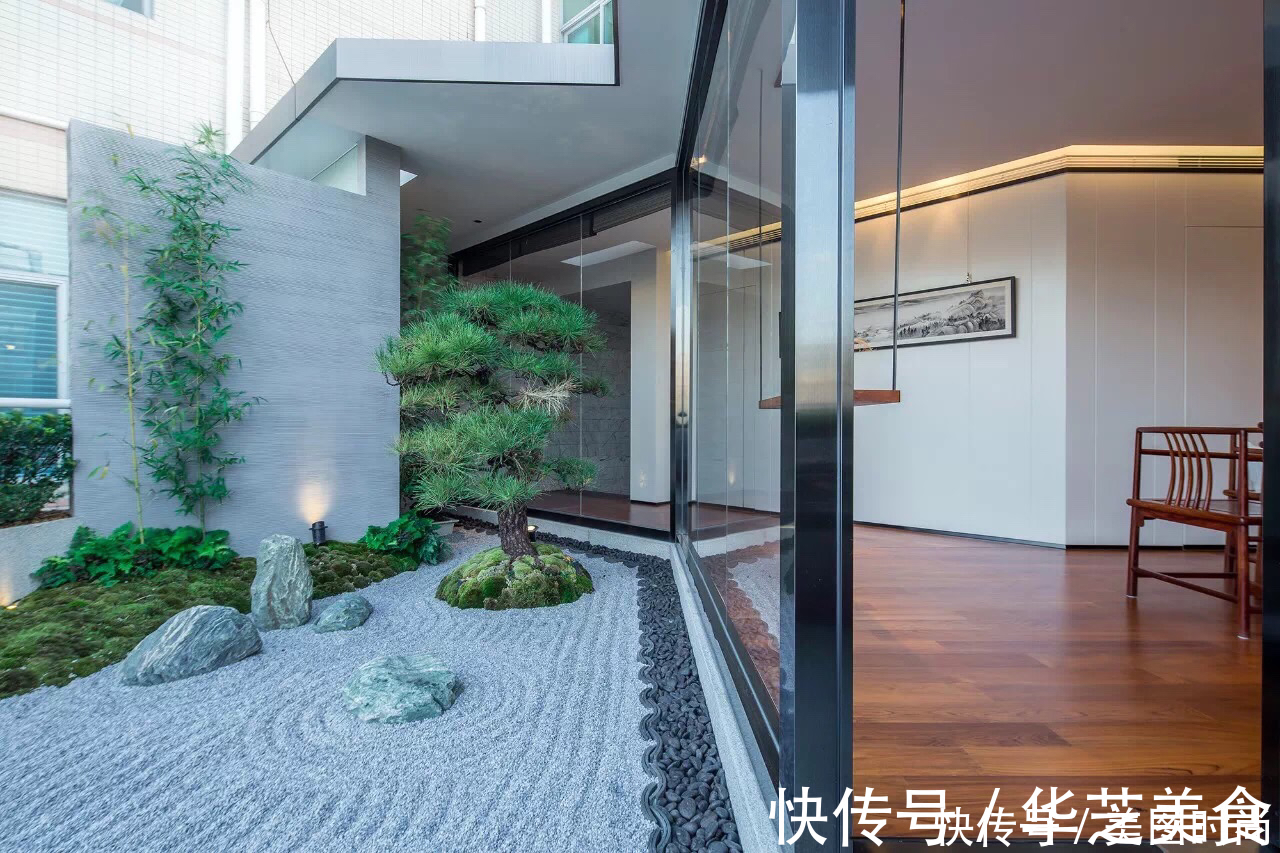 小院|现代日式混搭小院,没想到这么融洽舒适,这样的院子给我来一打!