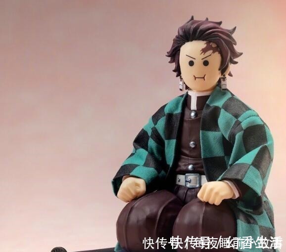 众柱们|鬼灭之刃炭治郎的可动手办,他不仅能耍酷,还能够对你卖萌