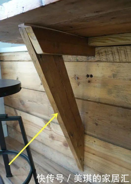 厨房|不要餐厅了,厨房的墙砸掉一半放块长木板,坐着吃饭也挺好的!