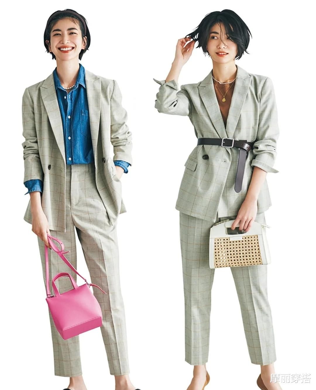 别小看西装外套，换个穿法，轻松打造时尚百变风格