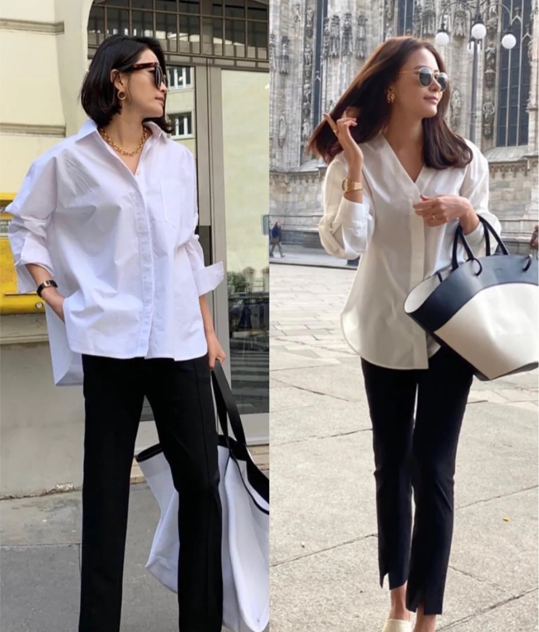 娃娃裙|秋天如何打造优雅气质?试试这几组极简风穿搭,时尚减龄又好看