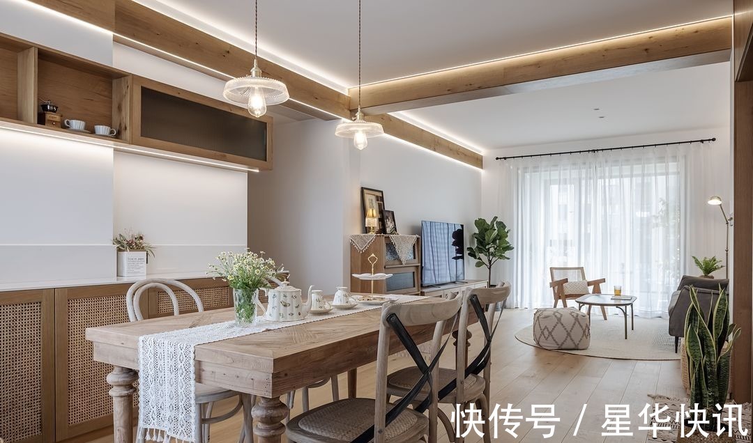 全屋|她说她家是“穷装修”，我看并不是这样，越简单越舒服，温暖雅致