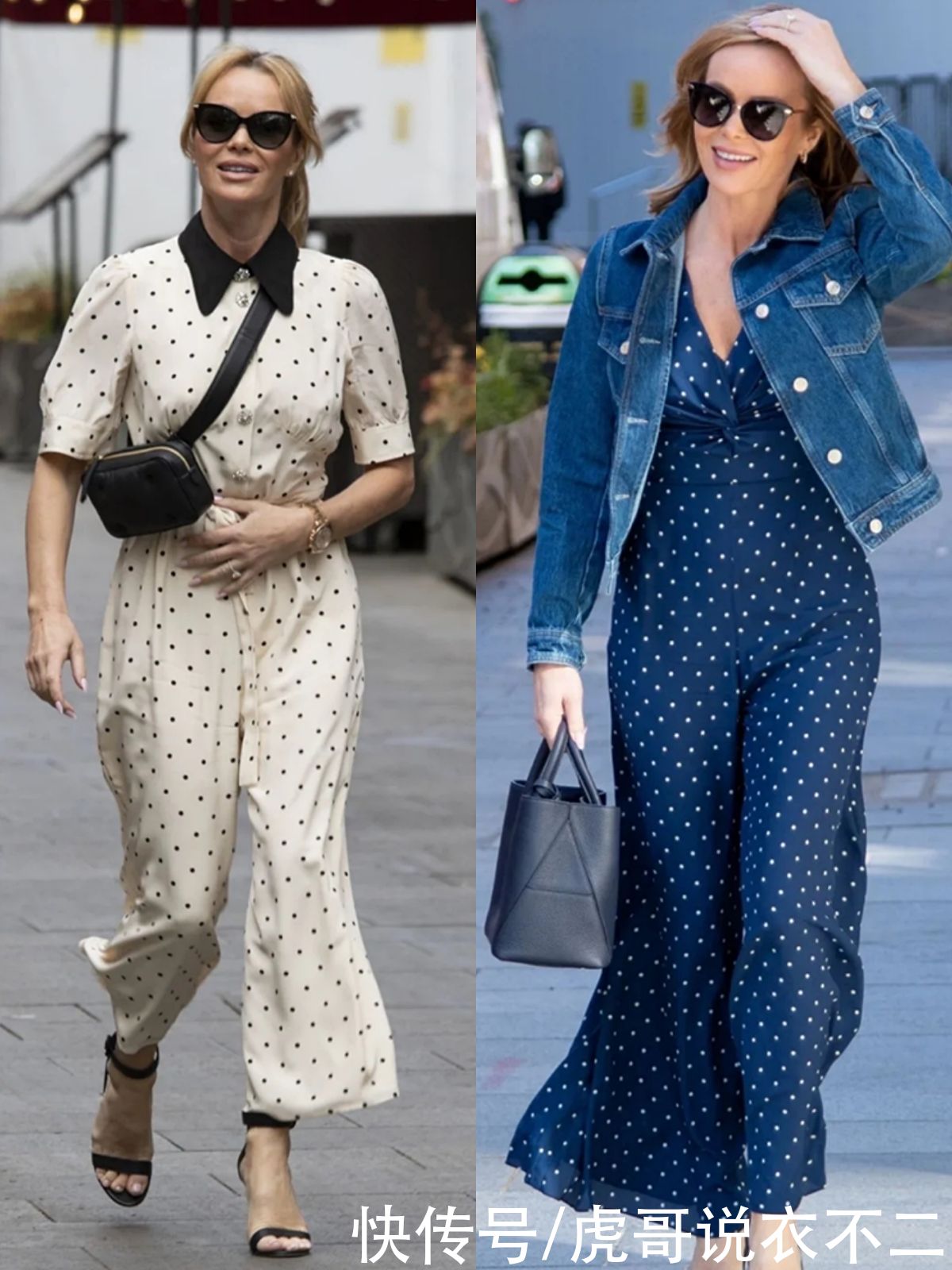 连体裤|欧美大龄博主的夏日街拍，没有高颜值，也一样自信飒爽又时髦优雅