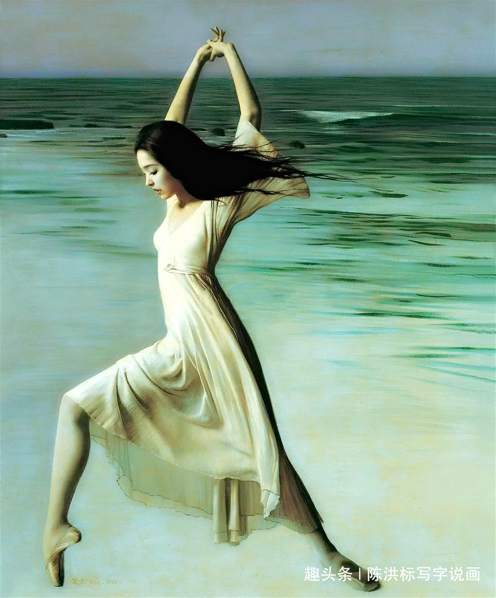 花解语!这人体有多美由3个模特画成1个,问世23年来,被盗版840万次!