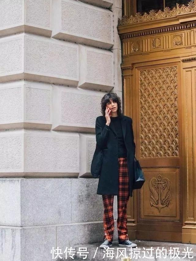 外套|外套穿搭经典的黑色外套,秋冬怎么穿才能气质不沉闷!