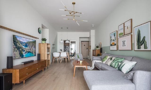 北欧|90平米的小居室,北欧简装大方又颜值高,全屋宽敞明亮,值得借鉴