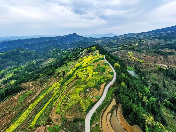 重庆忠县：巴营村——隐藏在深山里的调色板