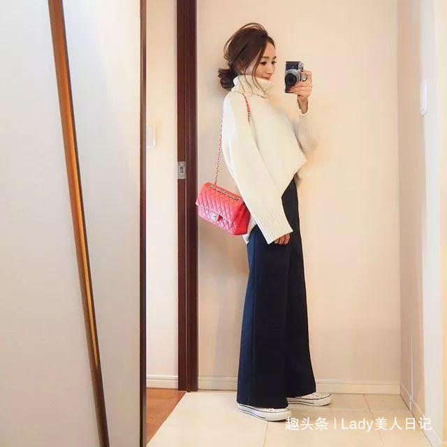 大长腿 仅158高、两个孩子的辣妈,她的轻熟风穿搭,才值得中年女人借鉴