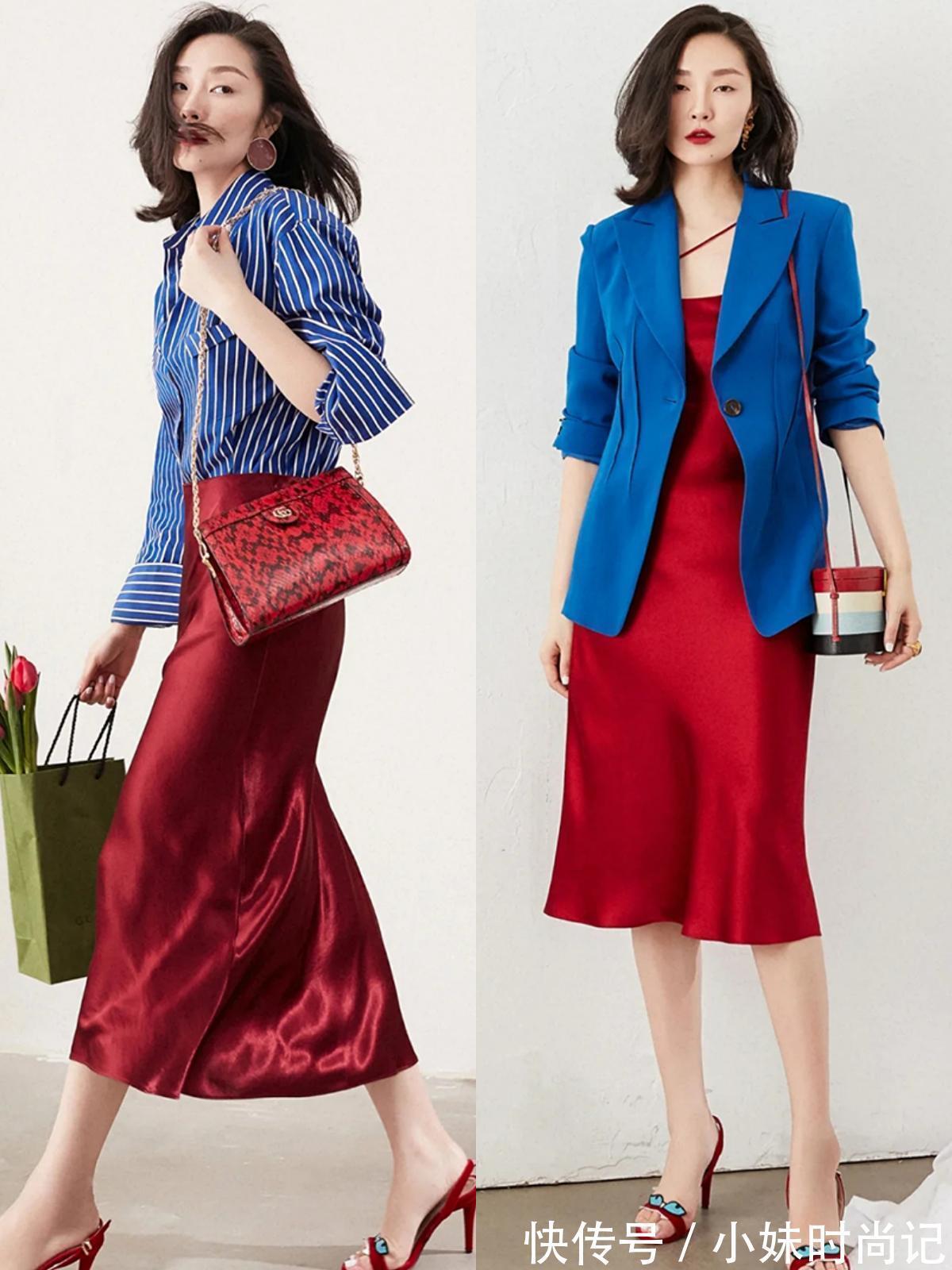 长裙|夏季,18套日常通勤风,高调打造时髦上班族的出众穿搭,高级洋气