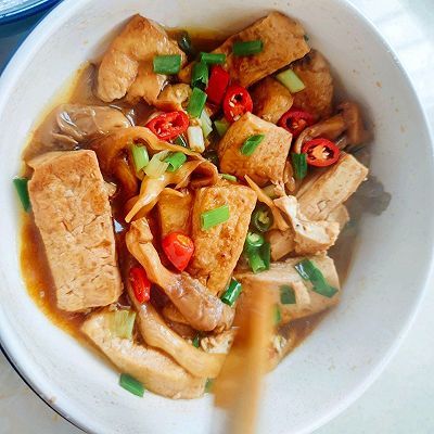 昆布酱油|平菇烧豆腐