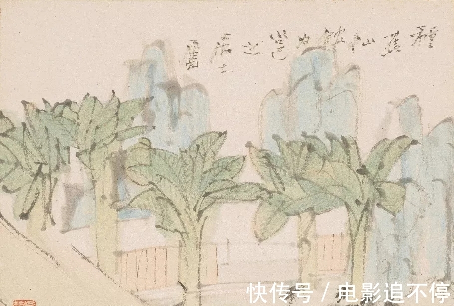 山水画@惜墨如金|虚谷山水画,难得一见!