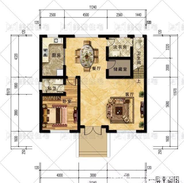 户型|6套乡村别墅户型,农村房子都这样建,谁还稀罕往城里跑