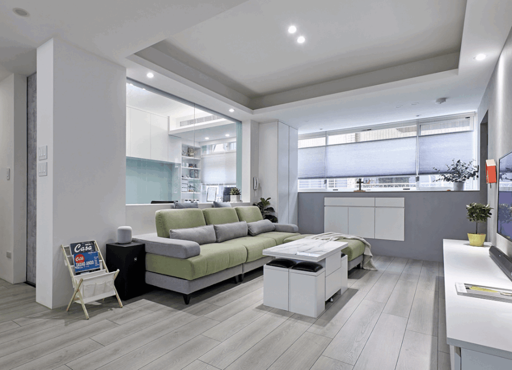 老婆|35 年92㎡老房大改造:超好看的北欧小清新,老婆喜欢得不行!