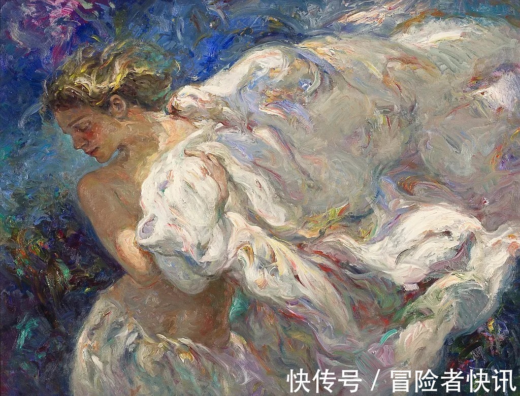 罗约@独特的艺术天赋,对色彩和纹理的戏剧性使用!