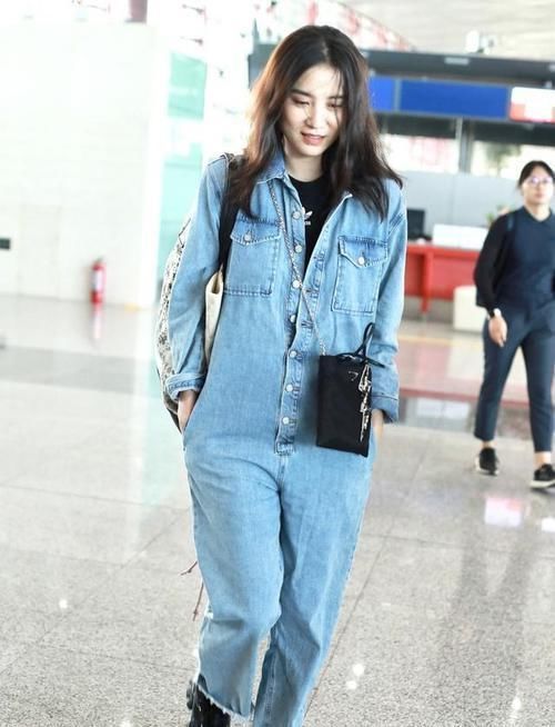 牛仔装|牛仔装怎么穿才好看，看小宋佳的牛仔私服搭配，时髦减龄又高级