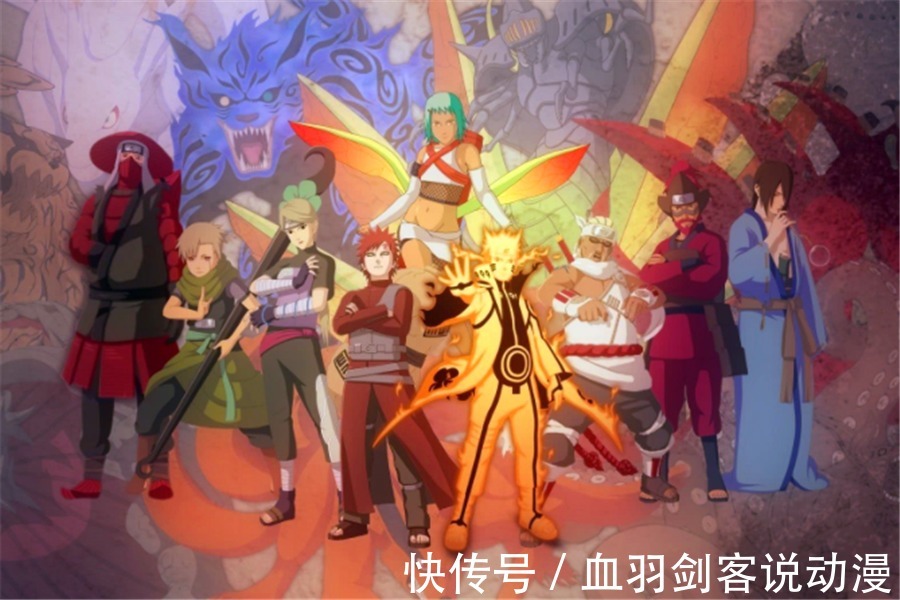 人柱力|火影:如果九大尾兽人柱力换成这几个人,斑爷和柱间也不敢小觑