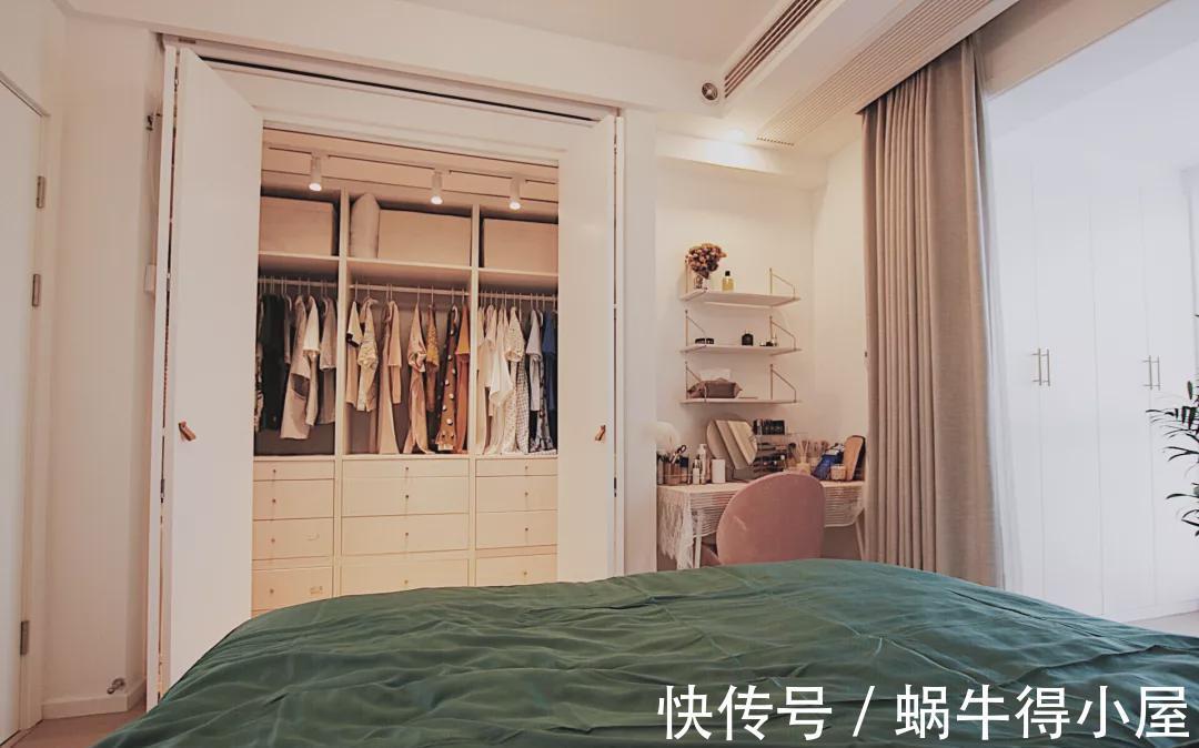 齐家云云|110㎡北欧原木风,这样设计在搭配几盆绿植,格局瞬间大了很多